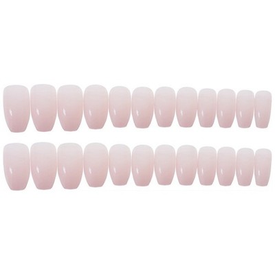 24 Pcs No Harm Fake Nails for Women Easy to Create Unique Nail Art