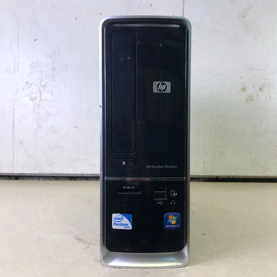 HP Pavilion SlimLine SFF Pentium 2.60GHz 4GB Ram 500G HDD (Windows 7 Pro 64-Bit) - Image 2 of 4