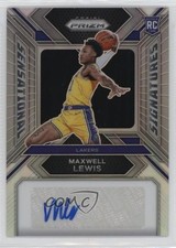 2023 Panini Prizm Sensational Signatures Silver Maxwell Lewis #SS-ML Auto 0nr3