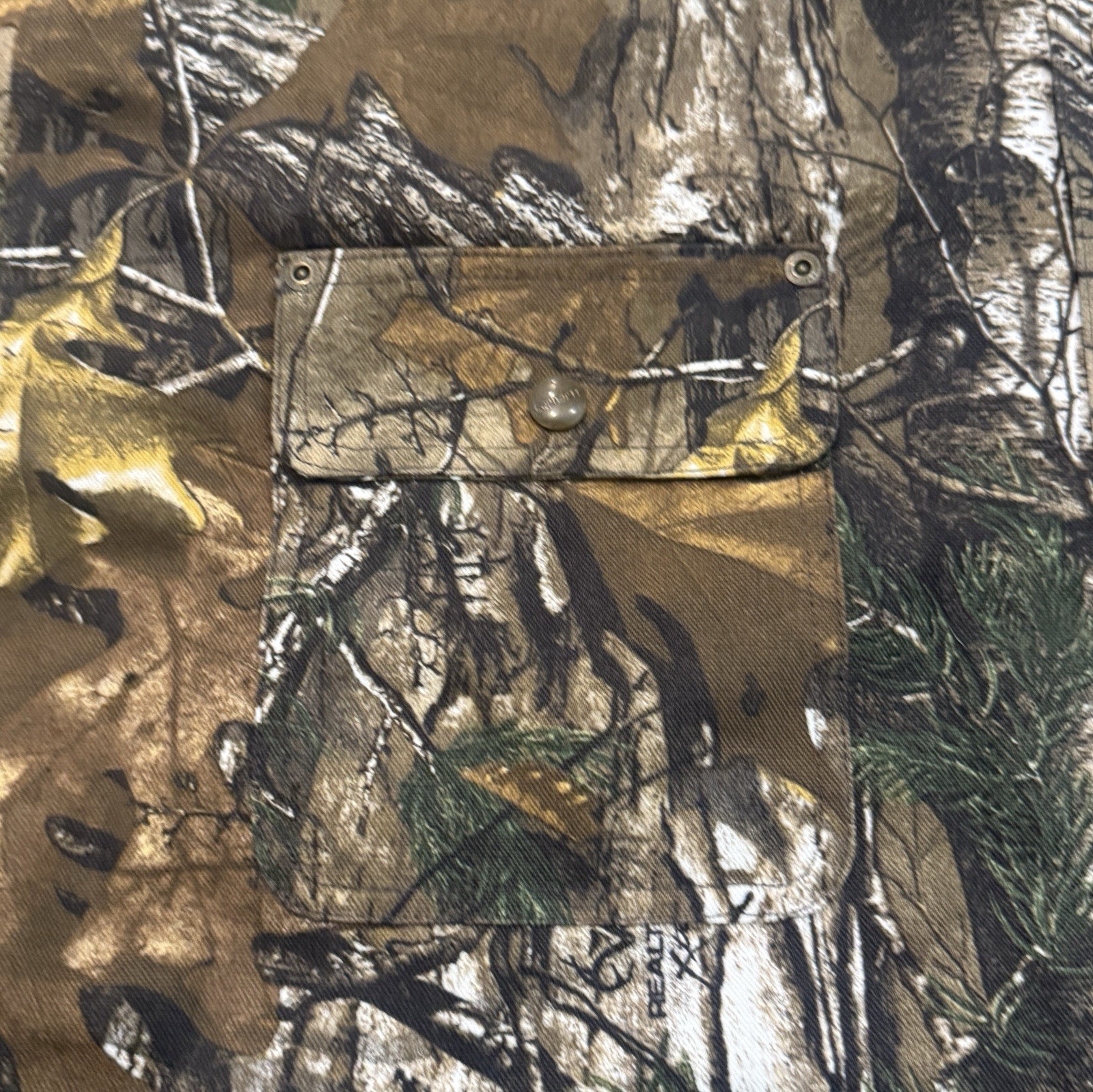 Carhartt Wexford Realtree Camo Snap Button Lined Hunting Shirt Jac Jacket 3XL 3X