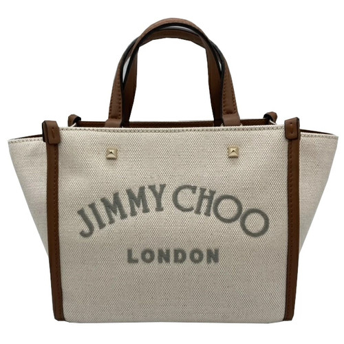Jimmy Choo Women's 2-Way Bag Shoulder Bag VARENNE TOTE S NATURAL
