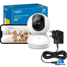 Caméra surveillance WiFi 2K intérieure 360° vision nocturne connectée C210