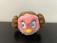 Angry Birds Star Wars 5  Princess Leia Pink Stella Plush Toy Commonwealth 2012