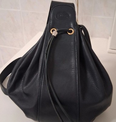Longchamp Leather Drawstring Bag Backpack | eBay