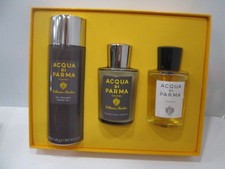 ACQUA DI PARMA COLL. BARBIERE Eau De Cologne 100ml + After Shave Balm + Beard Gel