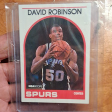 1989-90 NBA Hoops David Robinson Rookie #310 San Antonio Spurs