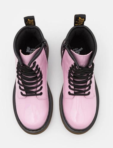 Dr. Martens 1460 Pale Pink UK (5) Patent Lamper Leather 1460 Combat Boots BNWD - Picture 4 of 19