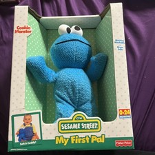 Cookie Monster My First Pal Sesame Street Fisher Price Vintage 1998