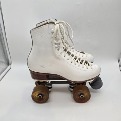 Vintage Riedell 220 Red Wing Sure Grip Classic Precision Roller Skates Size 6