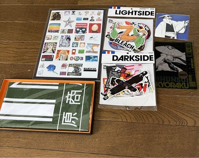 BLEACH  Fan Club Original Art Exhibition Goods Stickers Japan