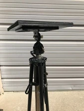 Vintage   Gidurable  Chicago Large Format Camera Tripod with  Geared Crank Head