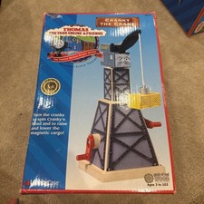 Learning Curve THOMAS The Tank Engine  Friends WOODEN RAILWAY CRANKY THE CRANE