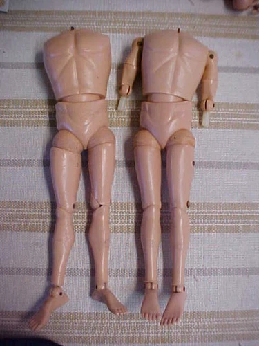 GIJoe 1964 GIJoes For Parts Hasbro TM Made in USA Nice