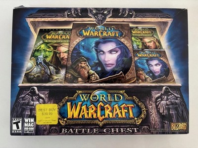 World Of Warcraft & Burning Crusade Battle Chest Guides Game Manuals w. BOX