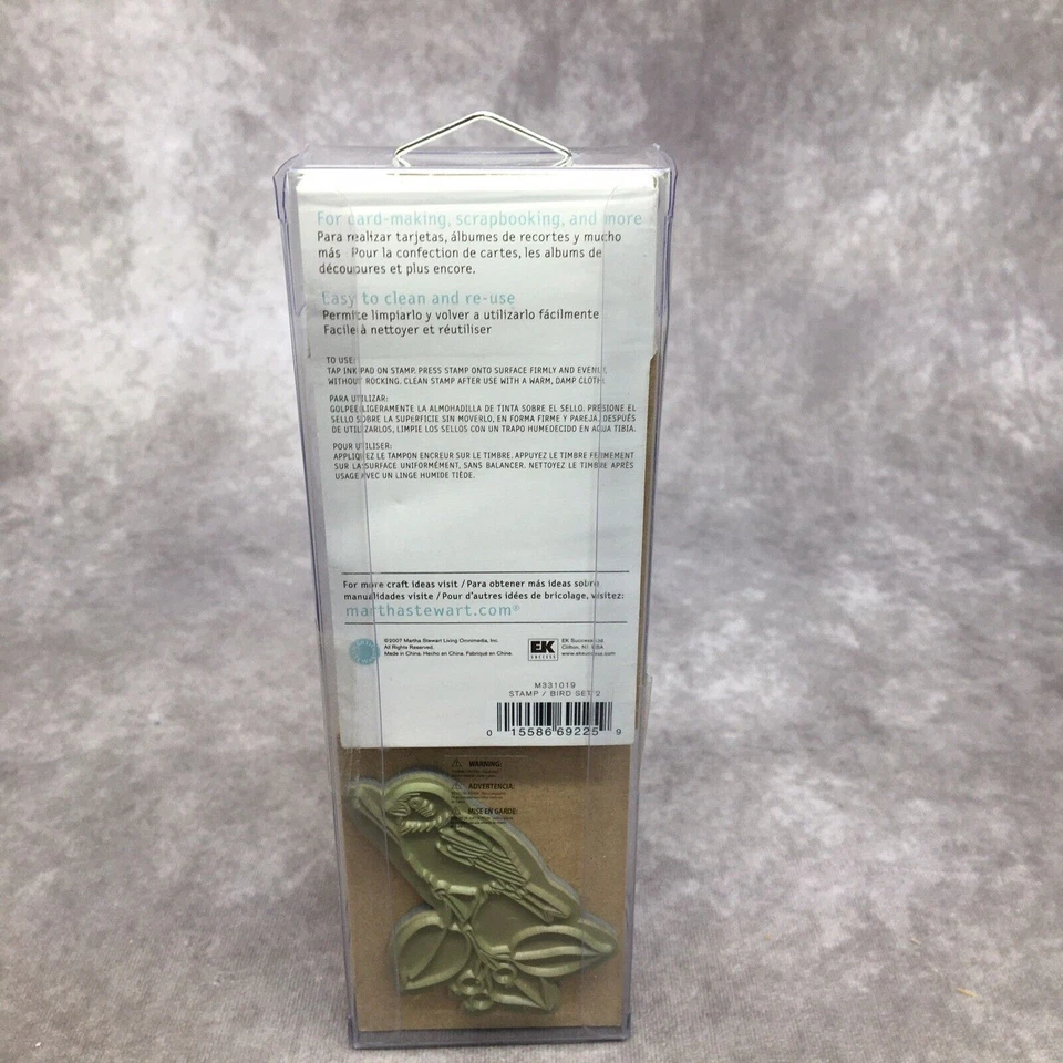 Martha Stewart Crafts- Birds- Wood Mount Rubber Stamps -Never Used - Image 2 of 4