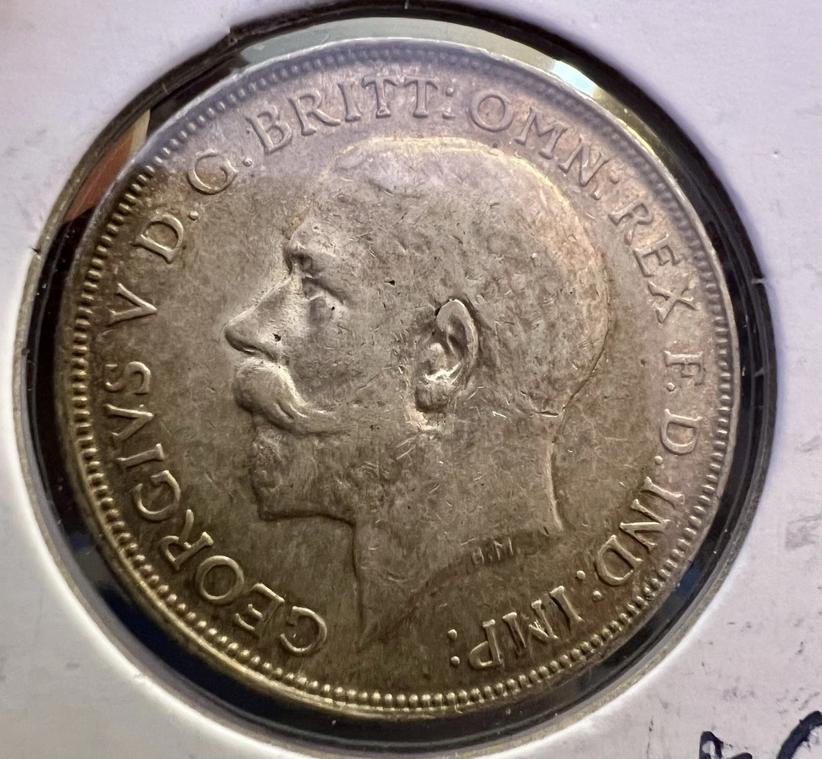 未曾流通银色1916 年英国硬币| eBay
