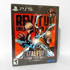FATAL FURY: City of the Wolves Deluxe Edition - PS5 PlayStation 5, 2025 - NEW