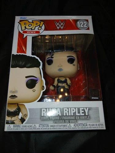 Funko Pop! #122 RHEA RIPLEY Vinyl Figure Judgment Day Gear WWE NXT W/Protector