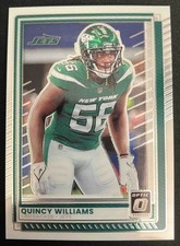 2025 Panini Donruss Optic Quincy Williams #116 Jets