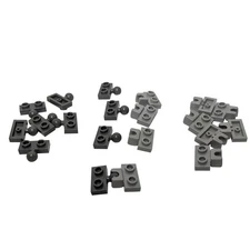 10x LEGO Plate, Modified 1 x 2 Tow Ball and Ball Socket (20 pcs)