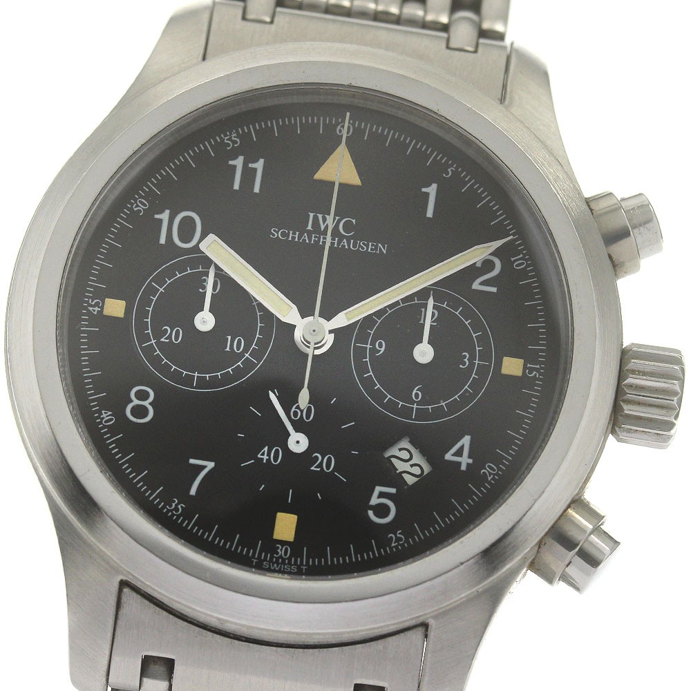 IWC SCHAFFHAUSEN Freeger IW374102 Date Chronograph Quartz Men's