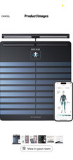 WITHINGS Body Scan - Connected WiFi Scale to Improve Your Health, BIA Black