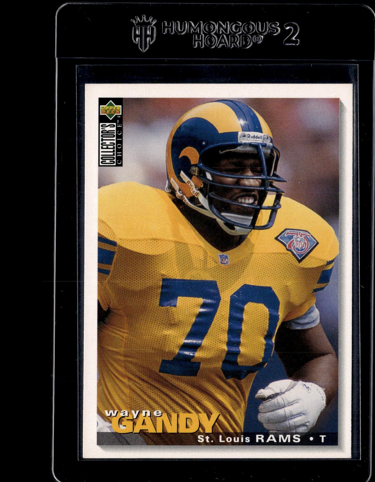 1995 Collector's Choice #105 Wayne Gandy