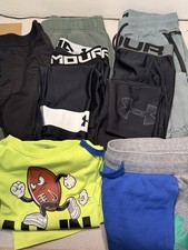 8 Items- Athletic Wear Lot Boys size 12-16 : Under Armour, Public Record, Nike