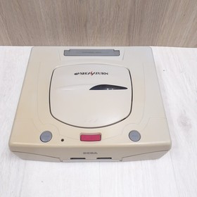 Japanese Sega Saturn Console Bundle with 8 Games 2 Controllers & Memory HST-3220