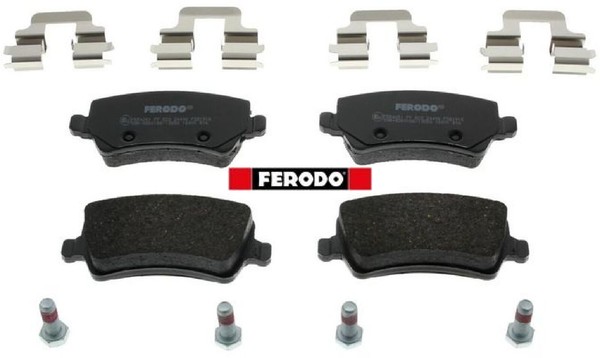 Ferodo FDB1918 Bremsbelagsatz FüR Scheibenbremse Bremsbelagsatz-image