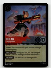 Mulan - Charging Ahead [Foil] #141 Prices | Lorcana Reign of Jafar