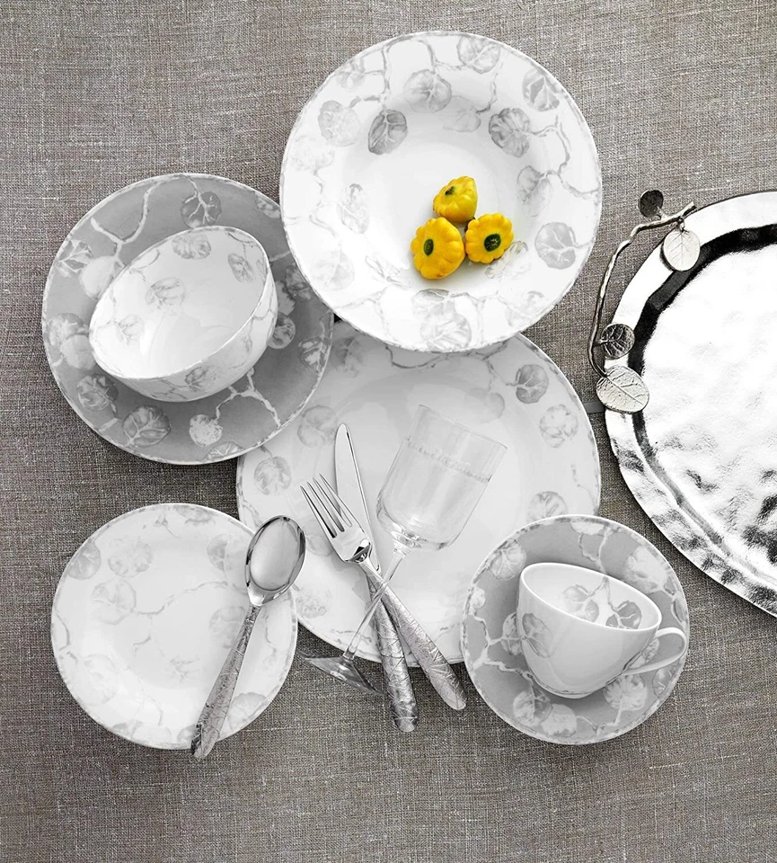 Michael Aram Botanical Leaf Cup & Saucer, Multicolor - Image 2 of 3