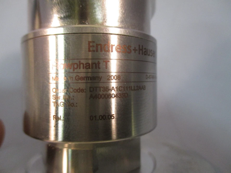 Endress+Hauser Flowphant T Thermal Flow Switch DTT35-A1C111LL2AAB Foto 2 de 4