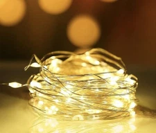 Fairy String Lights Battery Operated LED Lamp Christmas Party Wedding Home Decor