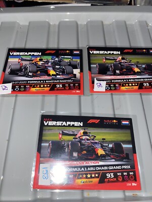 Topps F1 Turbo Attax 2021 Formel Formula Max