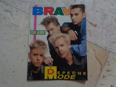 DEPECHE MODE rare 80s MINIATURE SPECIAL cover magazine Dave Gahan