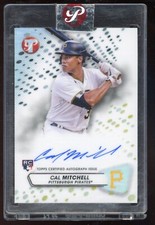 Cal Mitchell 2023 Topps Pristine Auto Rookie #PA-CM Pirates