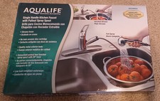Aqualife Single Handle Kitchen Faucet w/ Spray Spout