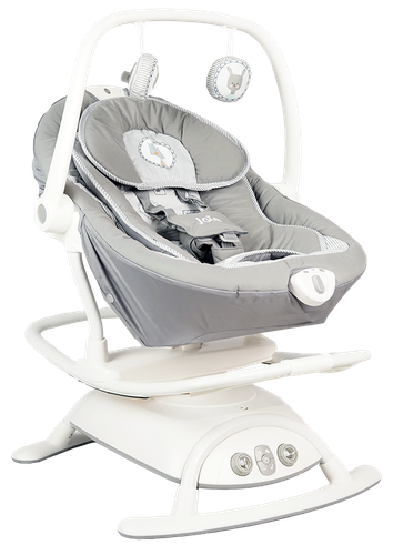 Joie Sansa 2 in 1 Baby Vibrating Soothing Rocker Baby Infant Portrait Grey New EBay