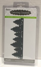 SEALED Darice Embossing Essentials Evergreen Border Die Cut Embossing Stencil