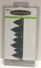 SEALED Darice Embossing Essentials Evergreen Border Die Cut Embossing Stencil 