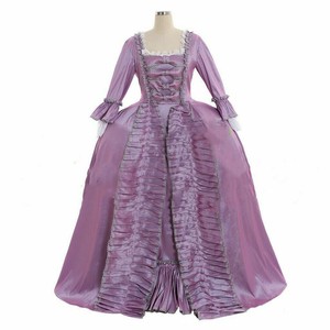 18th Century Marie Antoinette Colonial Gown Purple Dress As Ebay