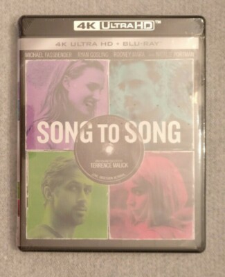 Song to Song 4K Ultra HD Blu-Ray NEW SEALED OOP UHD