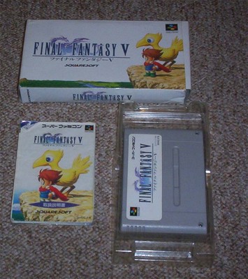 Super Famicom:  Final Fantasy V / 5 mit OVP