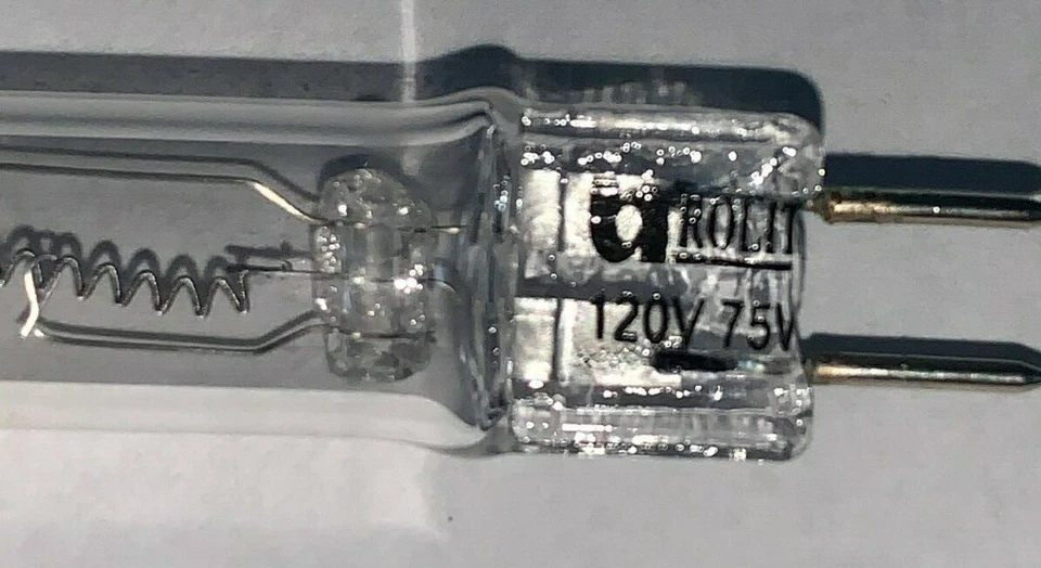 75W - 120V JCD G8 Base (Clear) Hgn Light Bulb (6 Pack) - Image 2 of 4