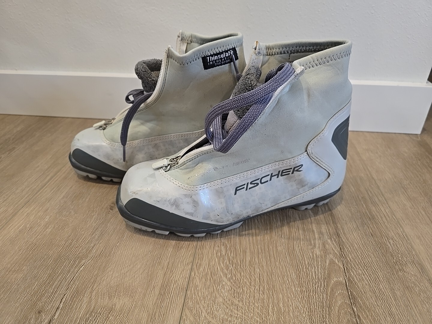 SALOMON Scarponi da sci di fondo Fischer Vision Touring Combi taglia EU40 Thinsulate