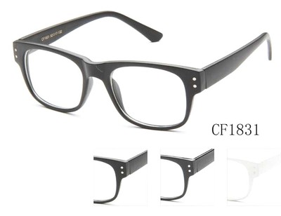  Clear Lens Glasses Nerdy Geek Fake Smart Unisex Mens Womens Eyewear UV 100%