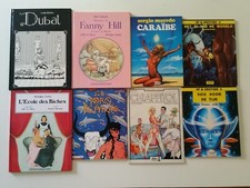 LOTTO STOCK RACCOLTA COLLEZIONE FUMETTI EROTICI VINTAGE 8 PEZZI