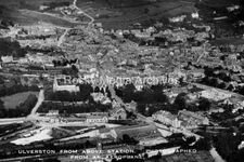 Atp-5 Bird's Eye View, Railway Station, Ulverston, Cumbria. Photo