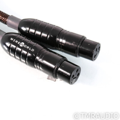 WireWorld Eclipse 7 XLR Cables; 0.5m Pair Balanced Interconnects